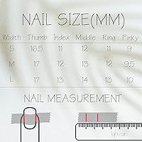 Vista 5 de LIGHT RAIN - Uñas a presión medianas con diseño de galaxia Andromeda, de lujo, reutilizables, de siete capas, con acabado UV, uñas postizas hechas a