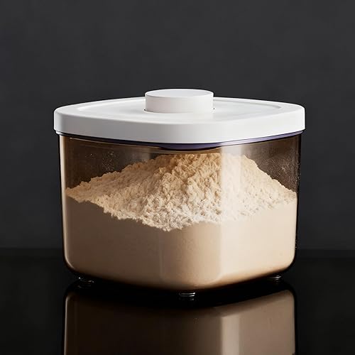 Contenedor de azúcar de 10 libras – Dispensador de arroz de 5.0 cuartos de galón, 10 libras, contenedor de almacenamiento de alimentos con taza