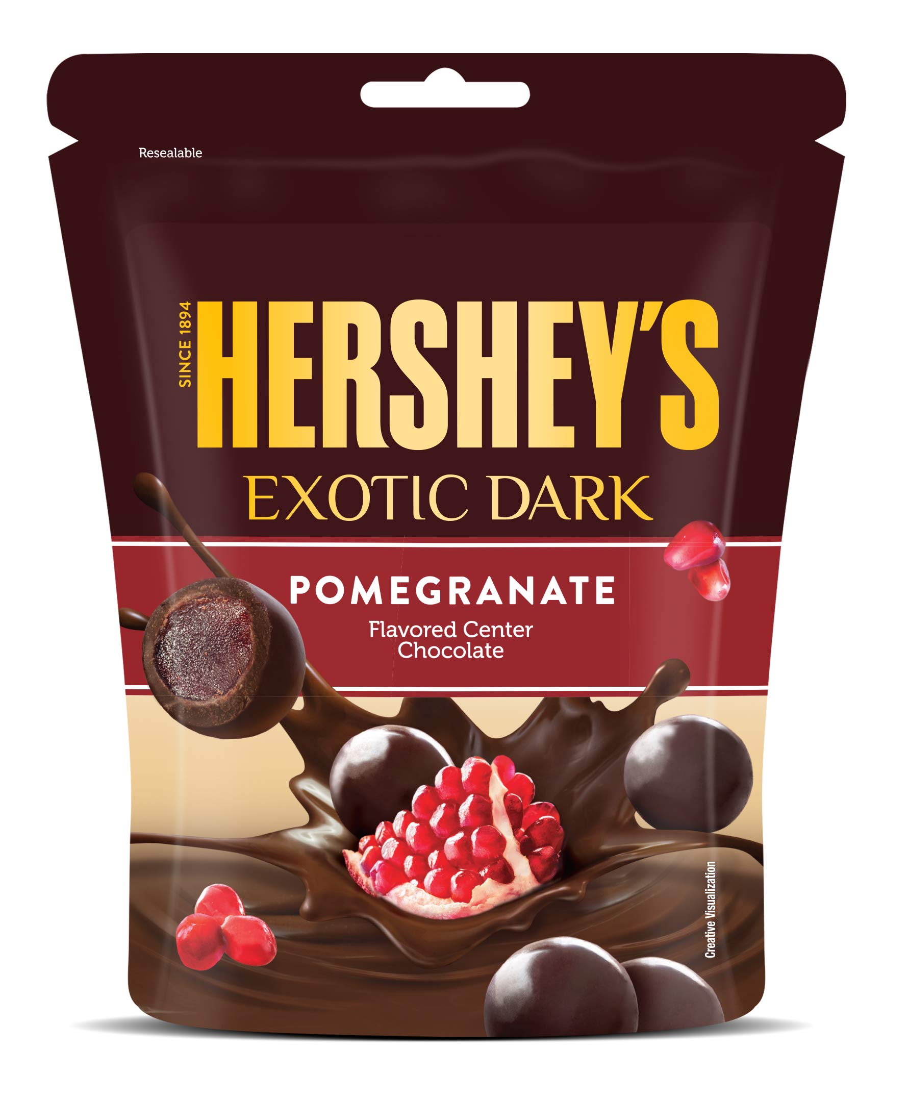 Hersheys Exotic Dark Pomegranate 33.3 gm Pouch (B08L96RDQT) Amazon Price History, Amazon Price Tracker