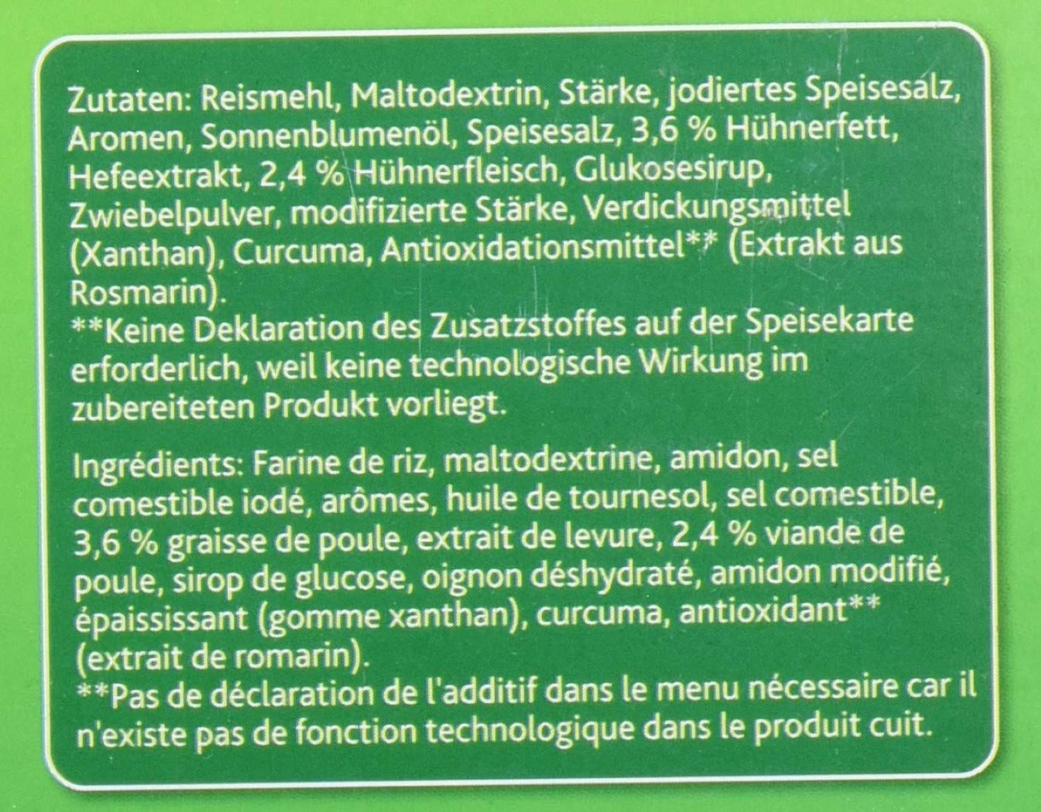 Knorr Geflügel Cremesuppe Trockenmischung (abgerundeter Geschmack) 1er Pack (1x 2,1kg)