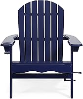 Vista 10 de Christopher Knight Home Cheryl - Silla plegable Adirondack de madera de acacia para exteriores, color gris