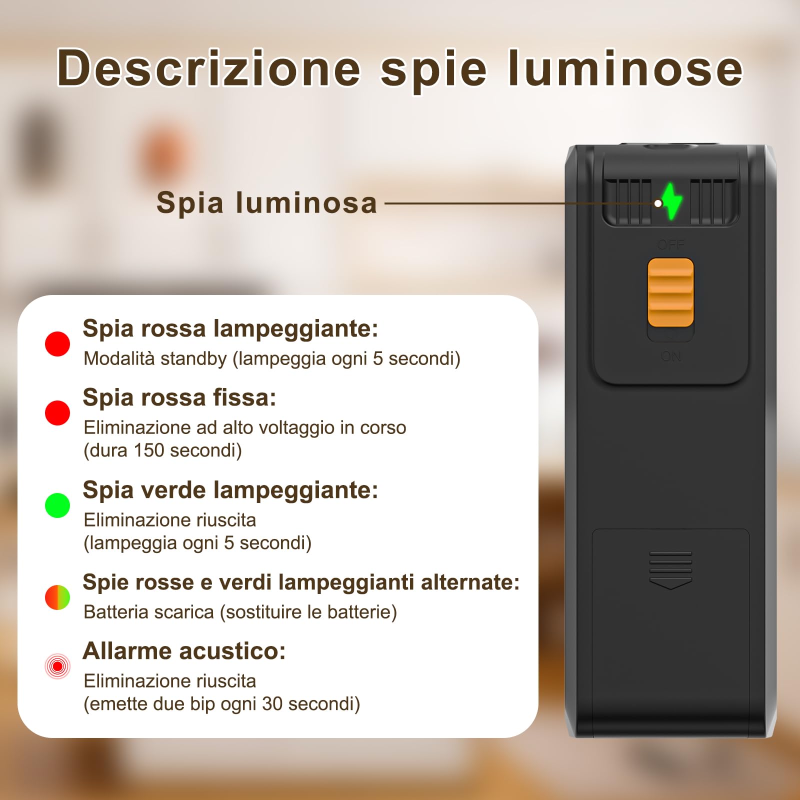 Trappola per Topi Elettrica Potente Tensione Trappole Elettriche per Topi e Ratti per Casa Trappolino Elettrico Riutilizzabile,Trappole per Topi Interno,Senza Toccare, Adatto per Domestici