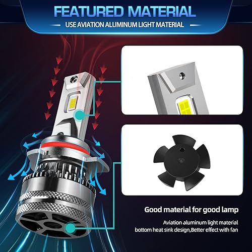 Miniatura 6 de Compatible con bombillas LED Chevy Suburban 1500 2500 (2001-2006) para faros delanteros + bombillas LED antiniebla, haz alto y bajo 9005 9006 +