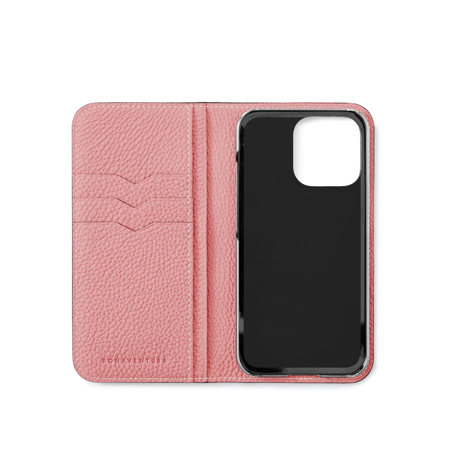 新品　BONAVENTURA iPhone14Pro グレージュ Amazon.co.jp: 【ボナベンチュラ】 ダイアリーケース (iPhone 14