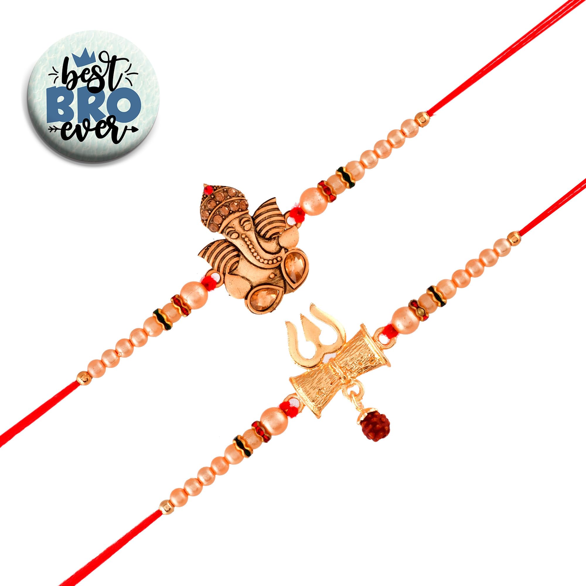 See full amazon price history chart for Ascension Krishana Ganesh Ji Pair Rakhi For Bhaiya Brother Raksha Bandhan Gift Band Moli Bracelet Stone Pearl Rakhi for Bhai Rakhi with Roli Tilak & Best Brother Fridge Magnet Ascension Krishana Ganesh Ji Pair Rakhi For Bhaiya Brother Raksha Bandhan Gift Band Moli Bracelet Stone Pearl Rakhi for Bhai Rakhi with Roli Tilak & Best Brother Fridge Magnet (B0CD2JM3B3) Amazon Price History, Amazon Price Tracker