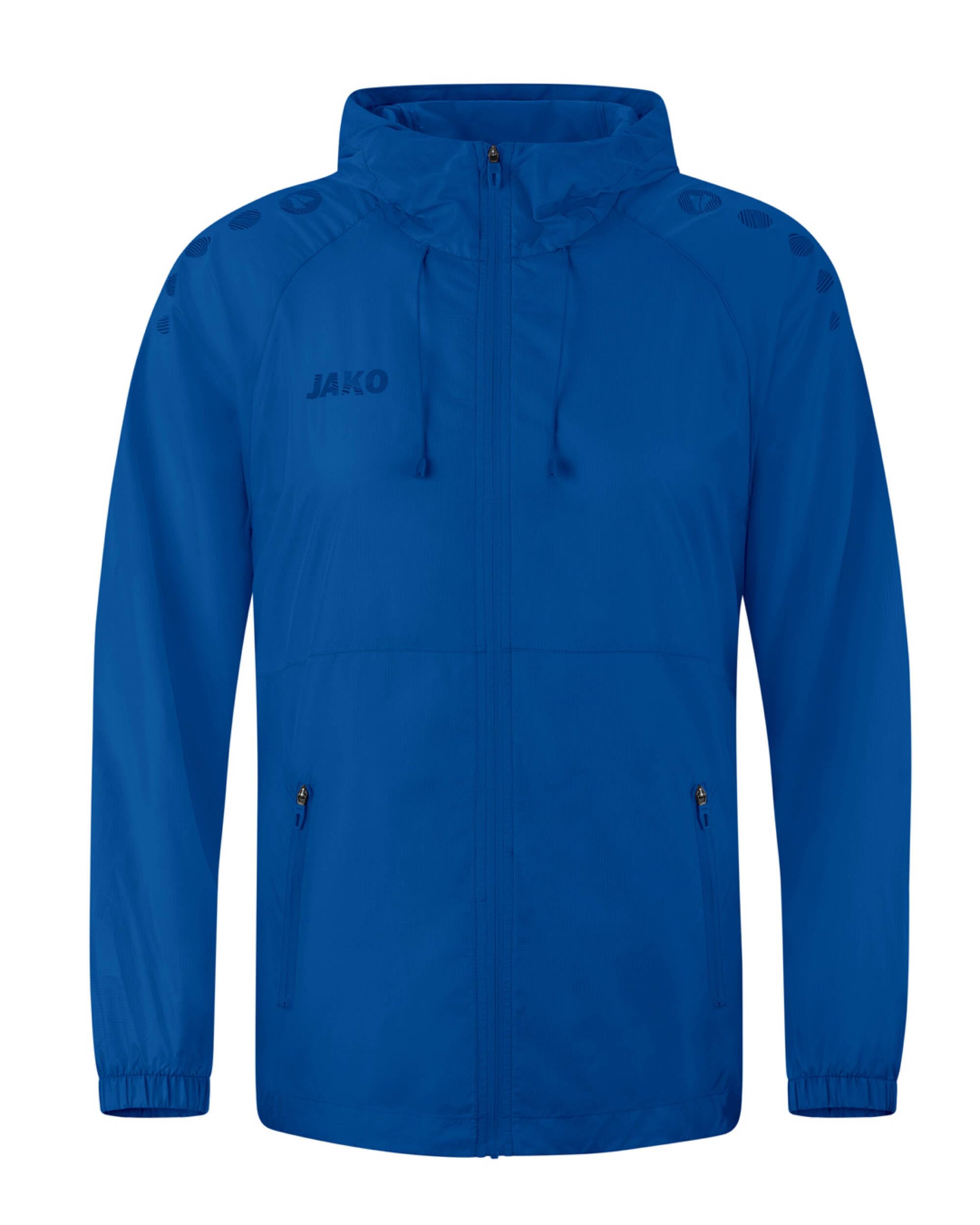 JAKO Unisex Lightweightjacke Light Flow, royal, S