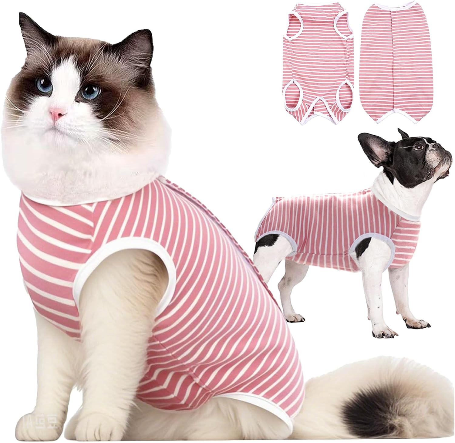 Cat Recovery Suit for Male and Female Surgical Post Surgery Soft Surgery Recovery Suit Onesie for Cats,E-Collar Alternative Anti-Licking Outfit Pet Surgical Recovery Pajama Suit