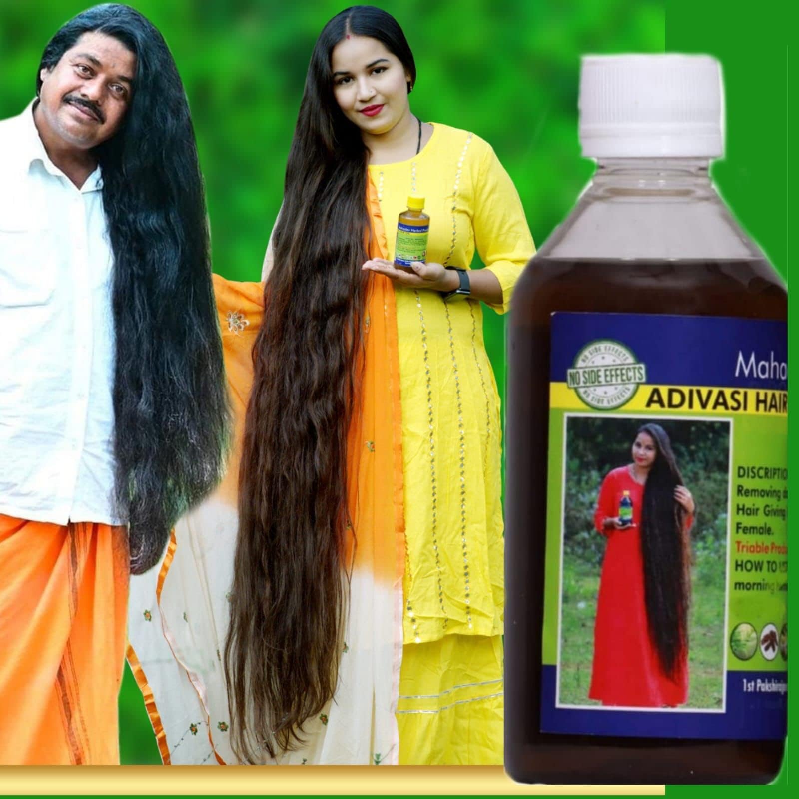 Adivasi Mahadev Herbal Controls Hair Fall | Promotes Hair Growth Ayurvedic- 200 ml