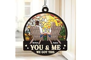 Personalized Sun Catcher: Cherished Moment 2024