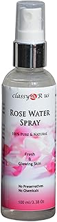 Spray de agua de rosas 100% puro y natural pa...
