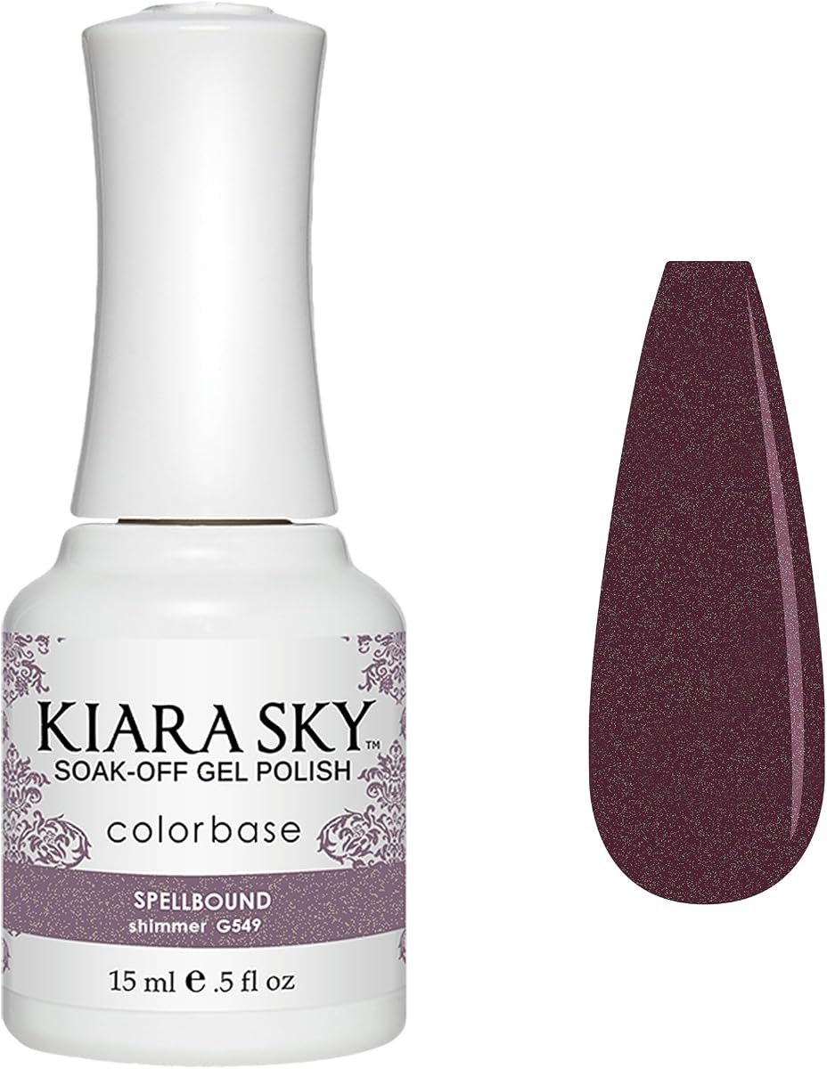 Esmalte de uñas en gel Soak Off, 0.5 onzas líquidas, SPELLBOUND (G549)