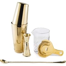 Cocktail Kingdom Essential Cocktail Set Gold