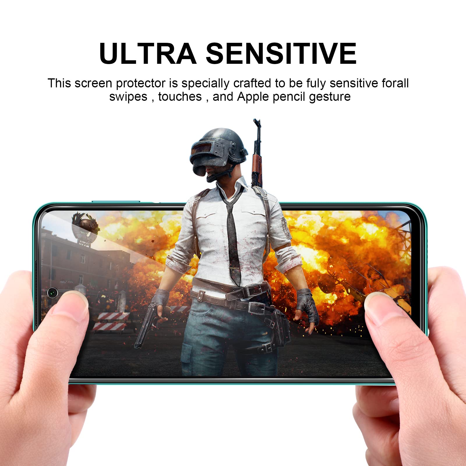 Vauki Coque pour Xiaomi Redmi Note 9 Pro/Redmi Note 9S/9 Pro Max avec Verre Trempé Protection