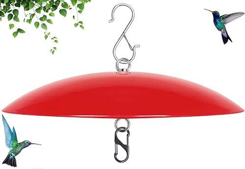 13" Hummingbird Feeder Dome Guard,Bird's Feeder Rain Cover,Squirrel Proof for