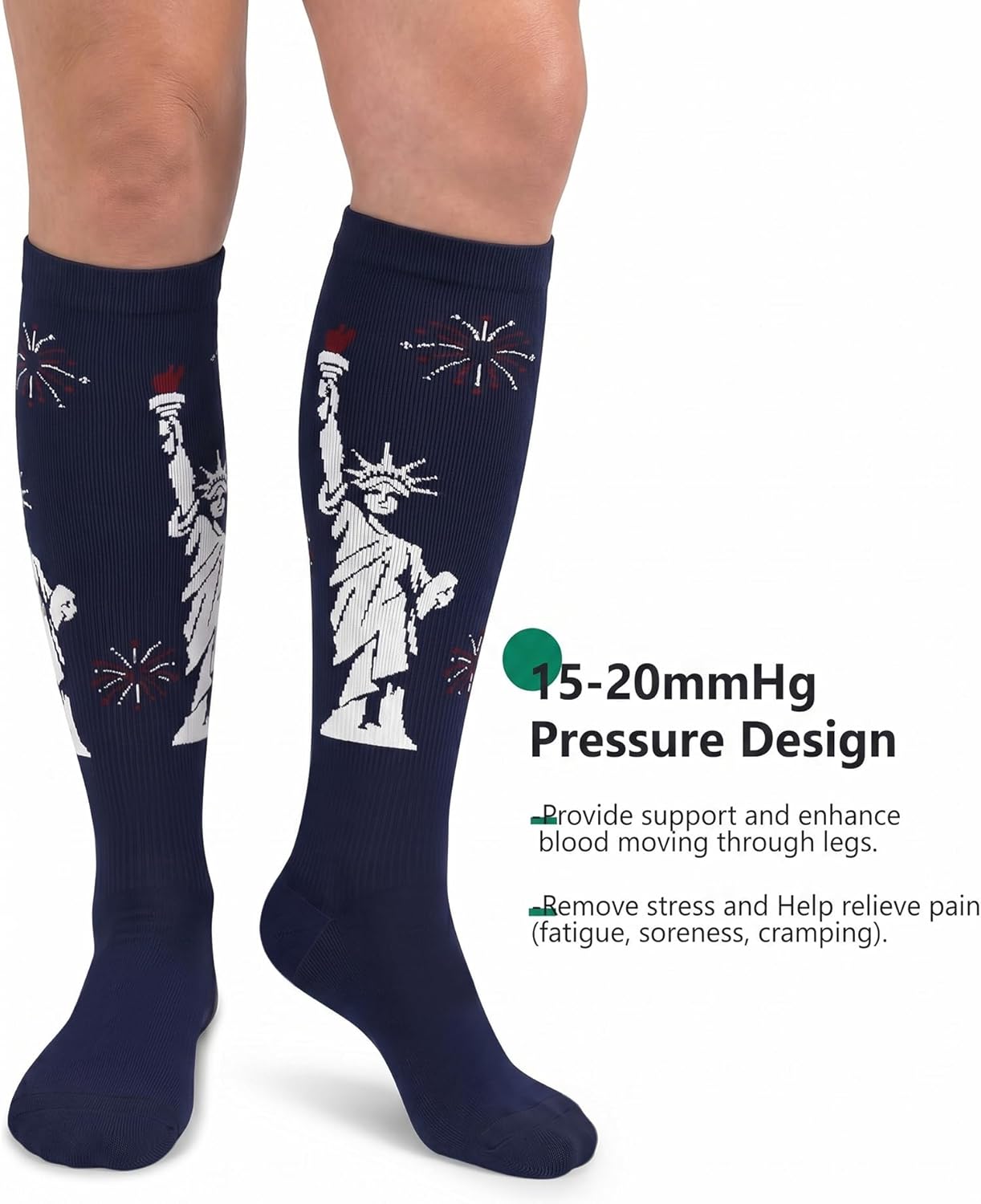 FuelMeFoot 3 Pack Copper Compression Socks - Compression Socks Women & Men Circulation - Best for Medical,Running,Athletic thumbnail