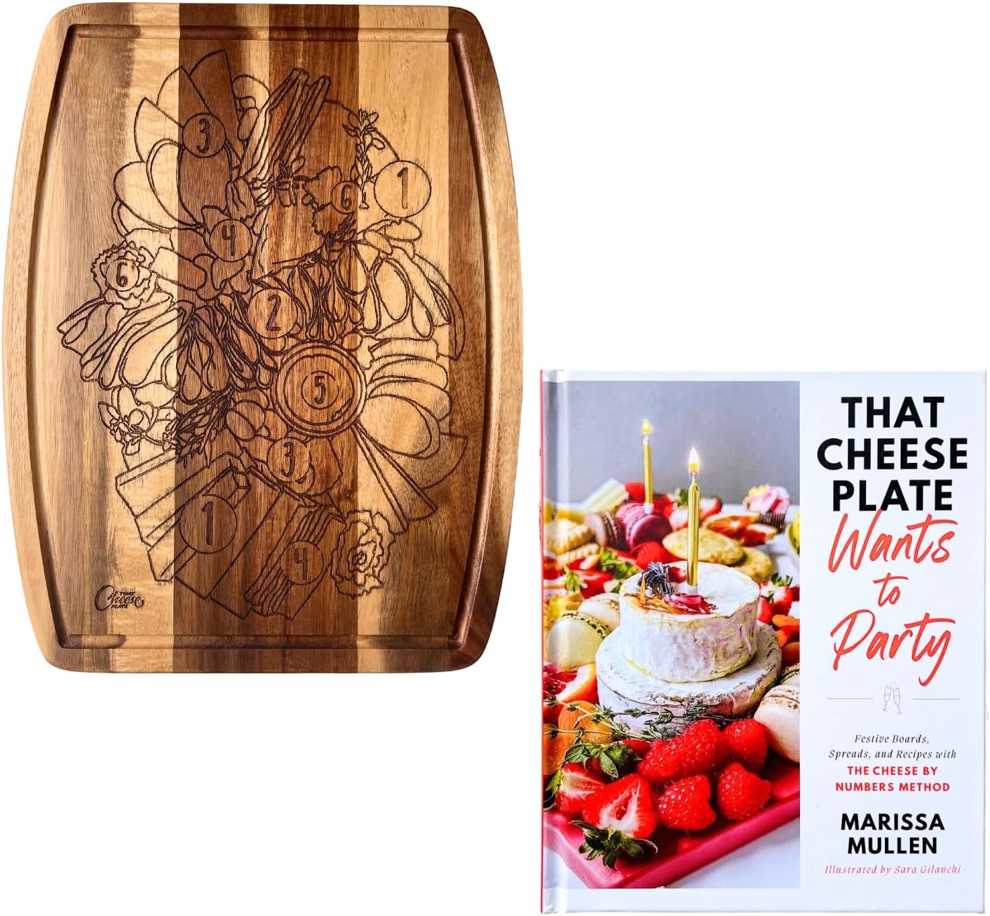 PICNIC TIME Cheese Board by Numbers and That Cheese Plate