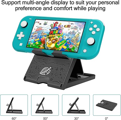 Miniatura 7 de Switch Lite Accessories Bundle, Kit with Carrying Case,TPU Case Cover with Screen Protector,Charging Dock,Playstand, Game Case, USB Cable