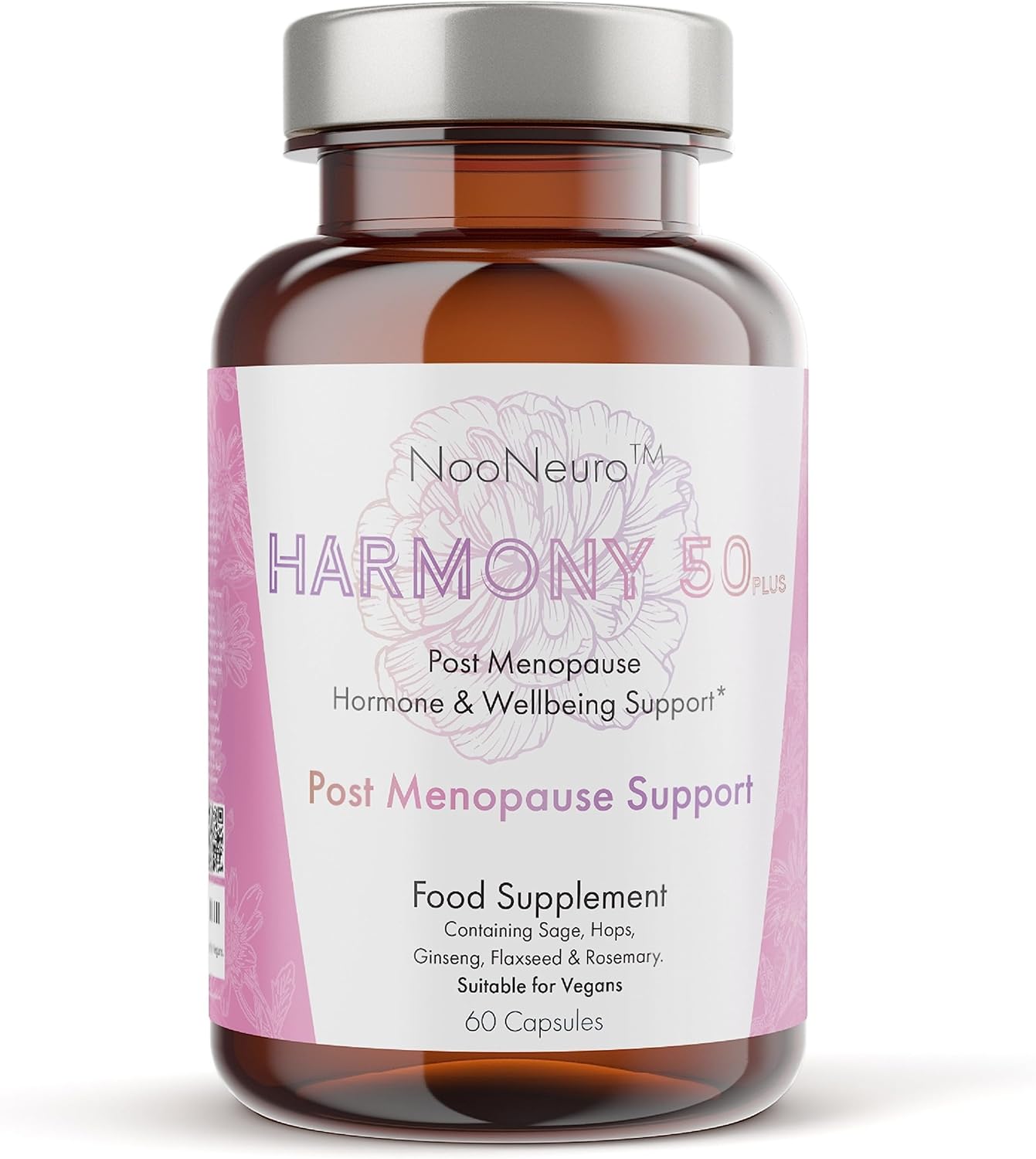 Harmony 50plus Post Menopause Supplement for Women Over 50. Supports