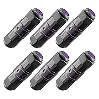 Vista 12 de VCELINK Acoplador RJ45 Impermeable IP68 Perfil Corto, Conector Ethernet Impermeable Blindado Cat6/Cat5E/Cat5, Extensor de Cable de Red LAN