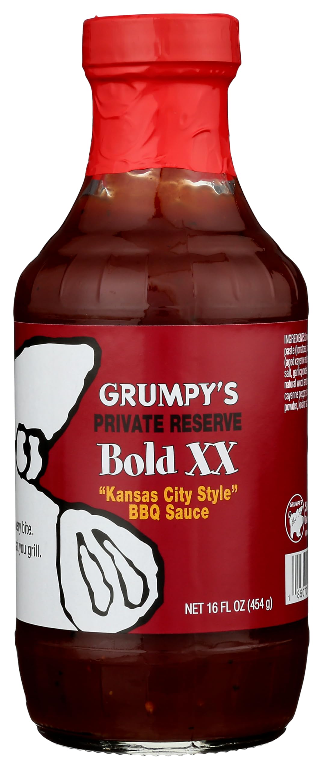 Grumpy'S Kansas City Style Barbeque Sauce, 16 Fz