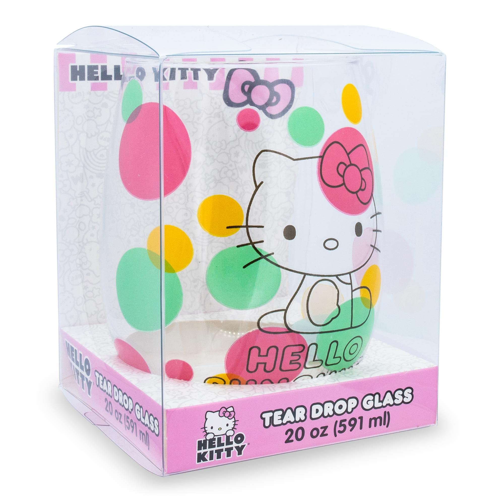 Amazon.com | Silver Buffalo Sanrio Hello Kitty Loves Ice Cream