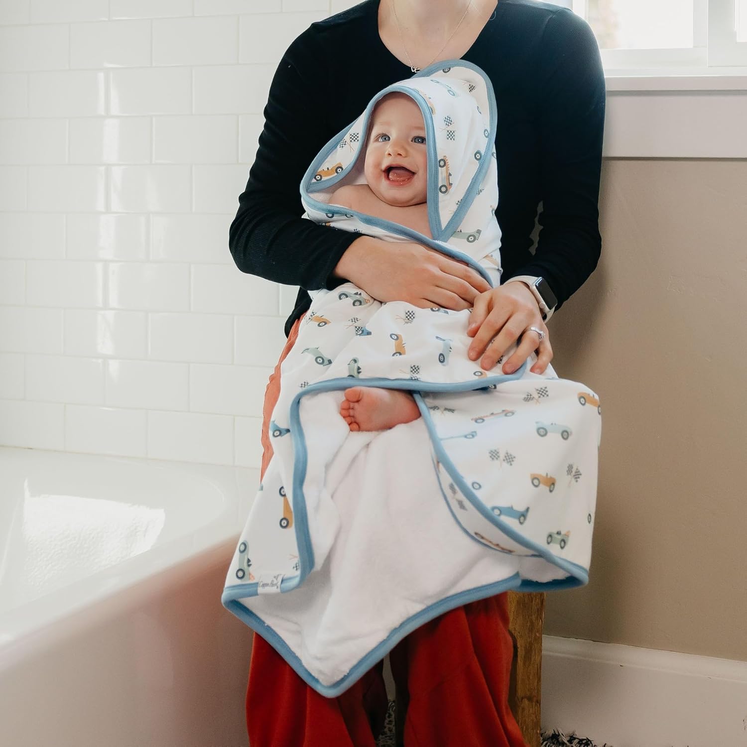 Copper Pearl, Speedster Premium Knit Hooded Towel