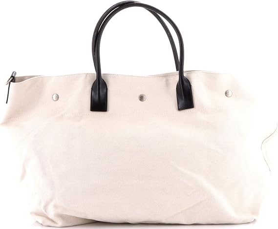 Saint Laurent, Pre-Loved Rive Gauche Shopper Tote Maxi, Neutral