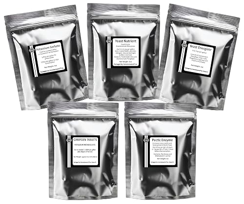 TAPCRAFT - Basic Wine Additives Bundle - Make wine at