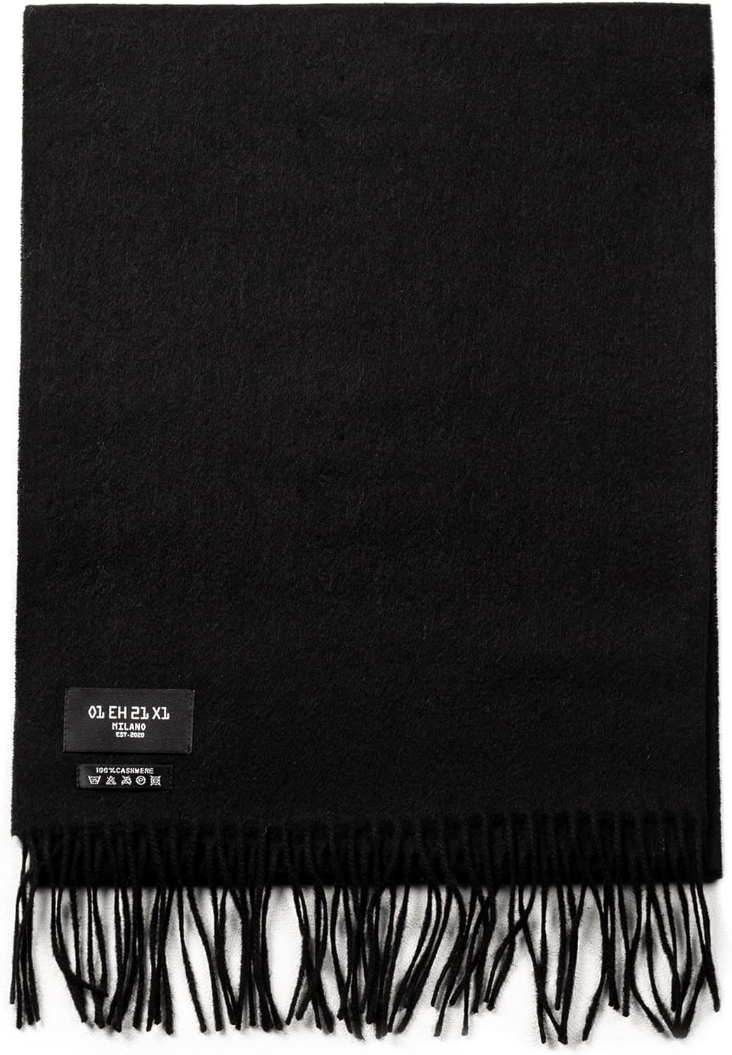 100% Pure Cashmere Fringed Edges Men & Women, Luxury Scarf 100% Pure Cashmere Fringed Edges Men & Women, Luxury Scarf