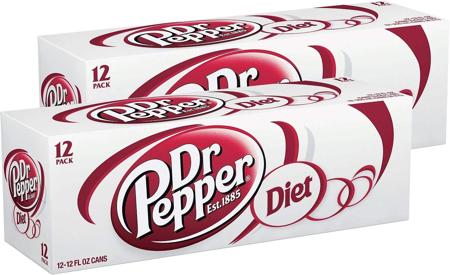 Diet Dr Pepper 12Oz 24/Case