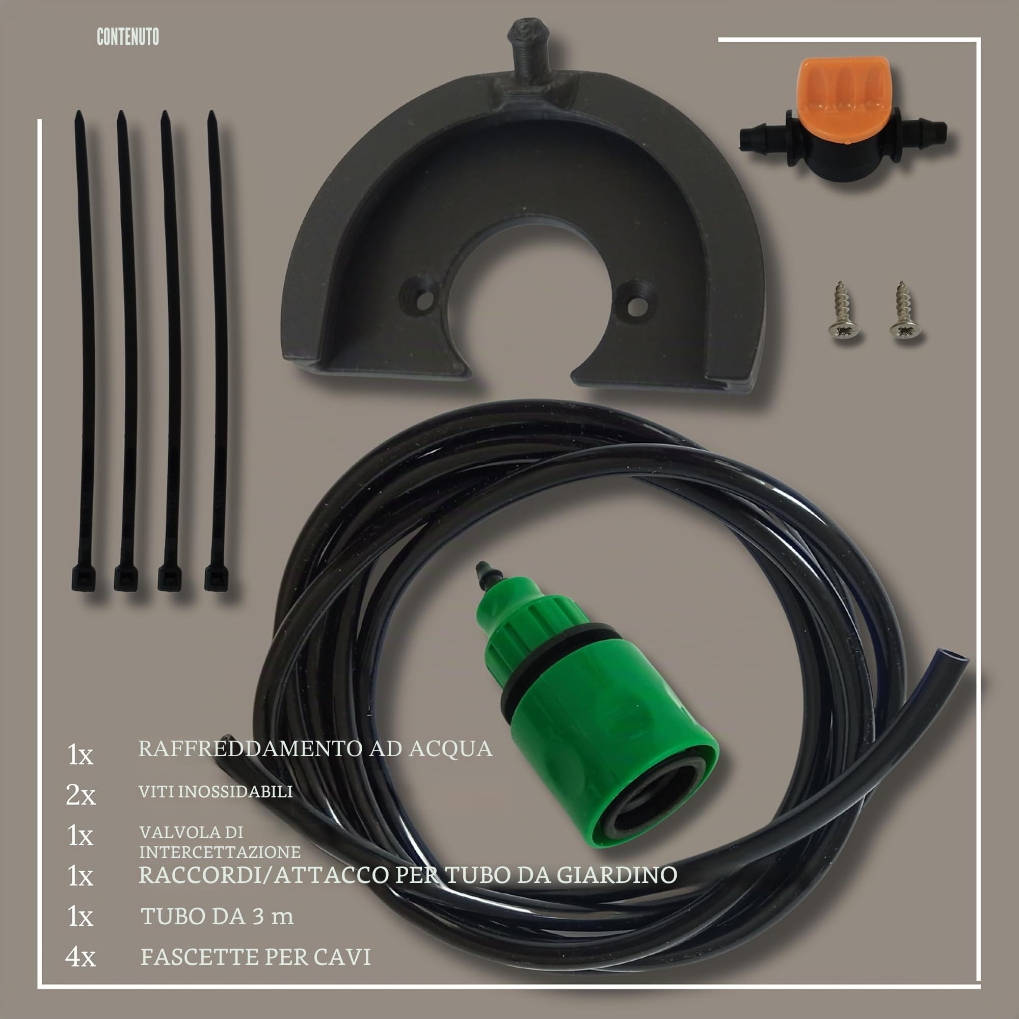 Raffreddamento ad acqua SCS per Proxxon LHW e LHW/A