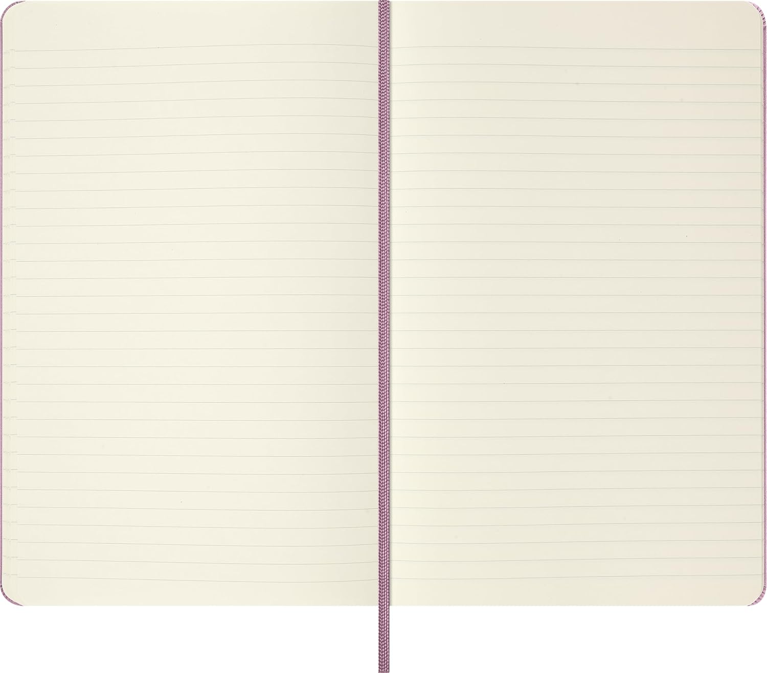 Moleskine Colored Patterned Notebook, Hard Cover, Large (5" x 8.25") Ruled/Lined, Majestic Pink, 240 Pages