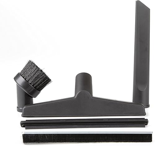 WORKSHOP WetDry Vacs Vacuum Accessories WS12553A - Kit de accesorios para aspiradoras de taller húmedoseco, 1-14 pulgadas, color negro
