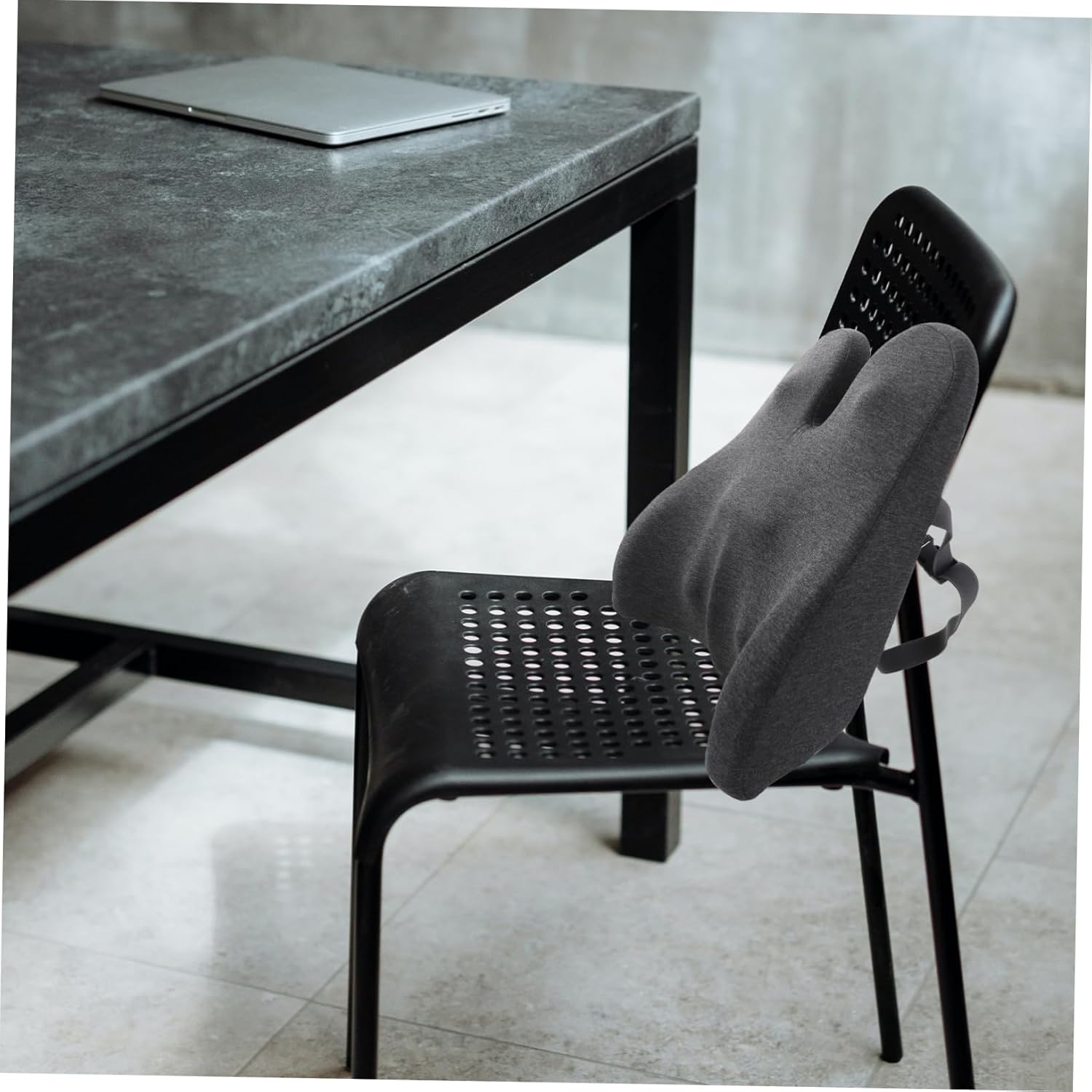 PRETYZOOM Memory Back Pillow Comfortable Waist Pillow for Office Home Car Travel Breathable Expandable Practical