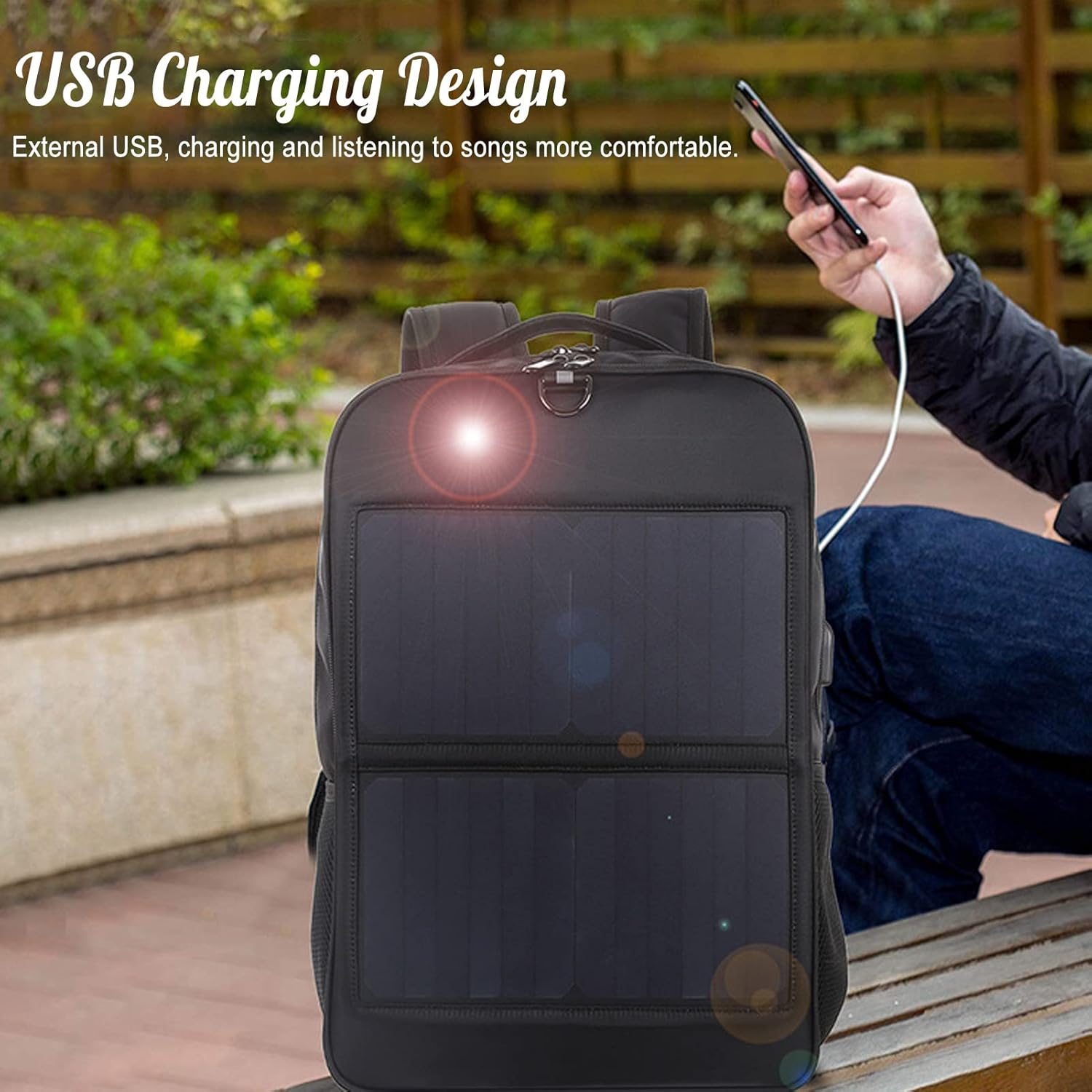 Yoidesu 14W Solar Backpack, Solar Panel Power Philippines Ubuy