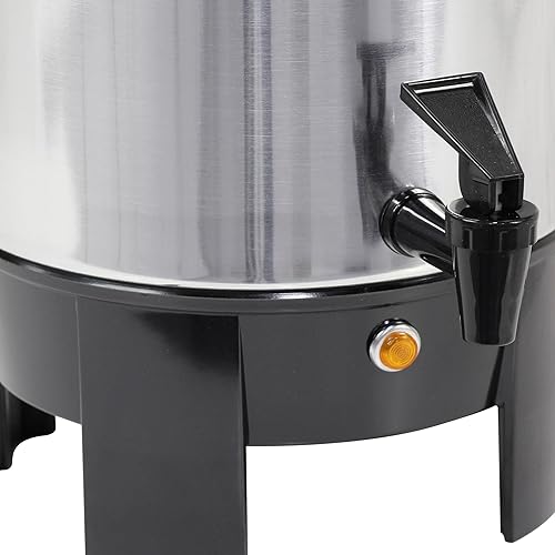 Miniatura 8 de West Bend Coffee Urn Highly-Polished Aluminum Features Automatic Temperature Control with Cup Per Minute Brewing and Easy Clean Up Includes