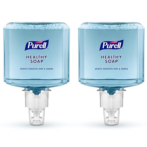 PURELL ES4 Repuesto de espuma de jabón saludable, aroma fresco, 1200 ml repuesto de jabón para dispensador PURELL ES4 Push-Style (paquete de 2)