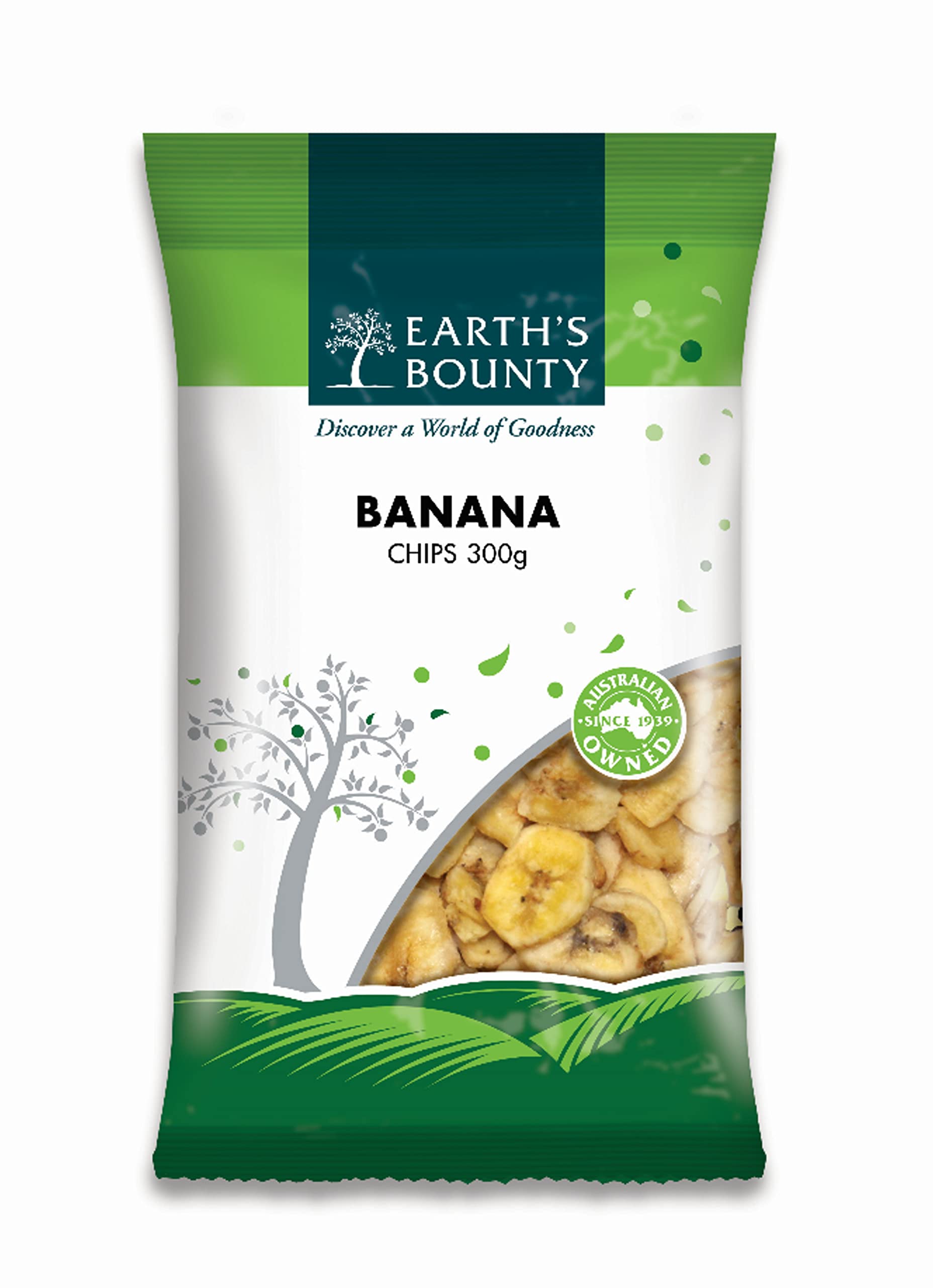 Earth's Bounty Banana Chips 300 g