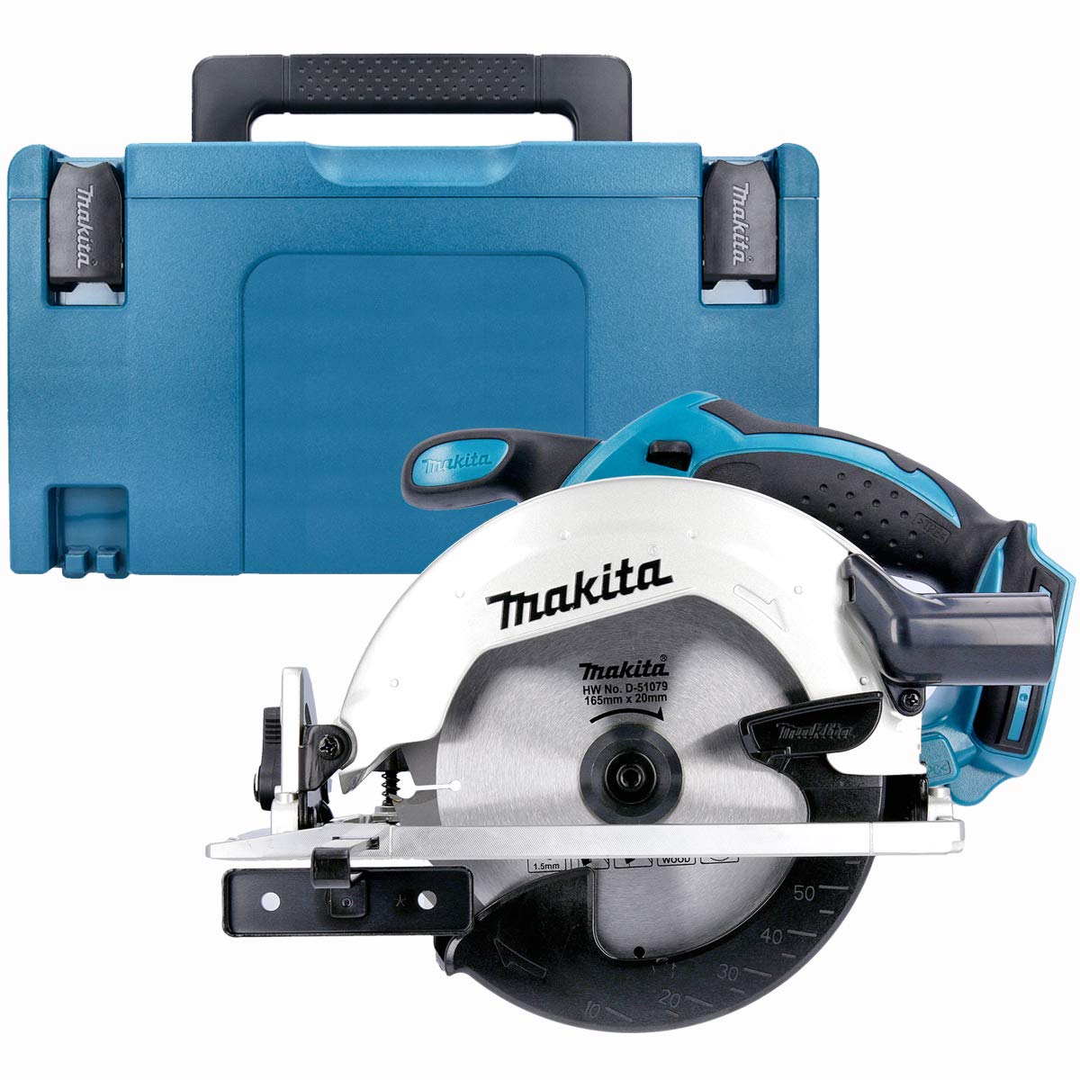 Makita 18V LXT 165mm Circular Saw Body Only in Case DSS611ZJ