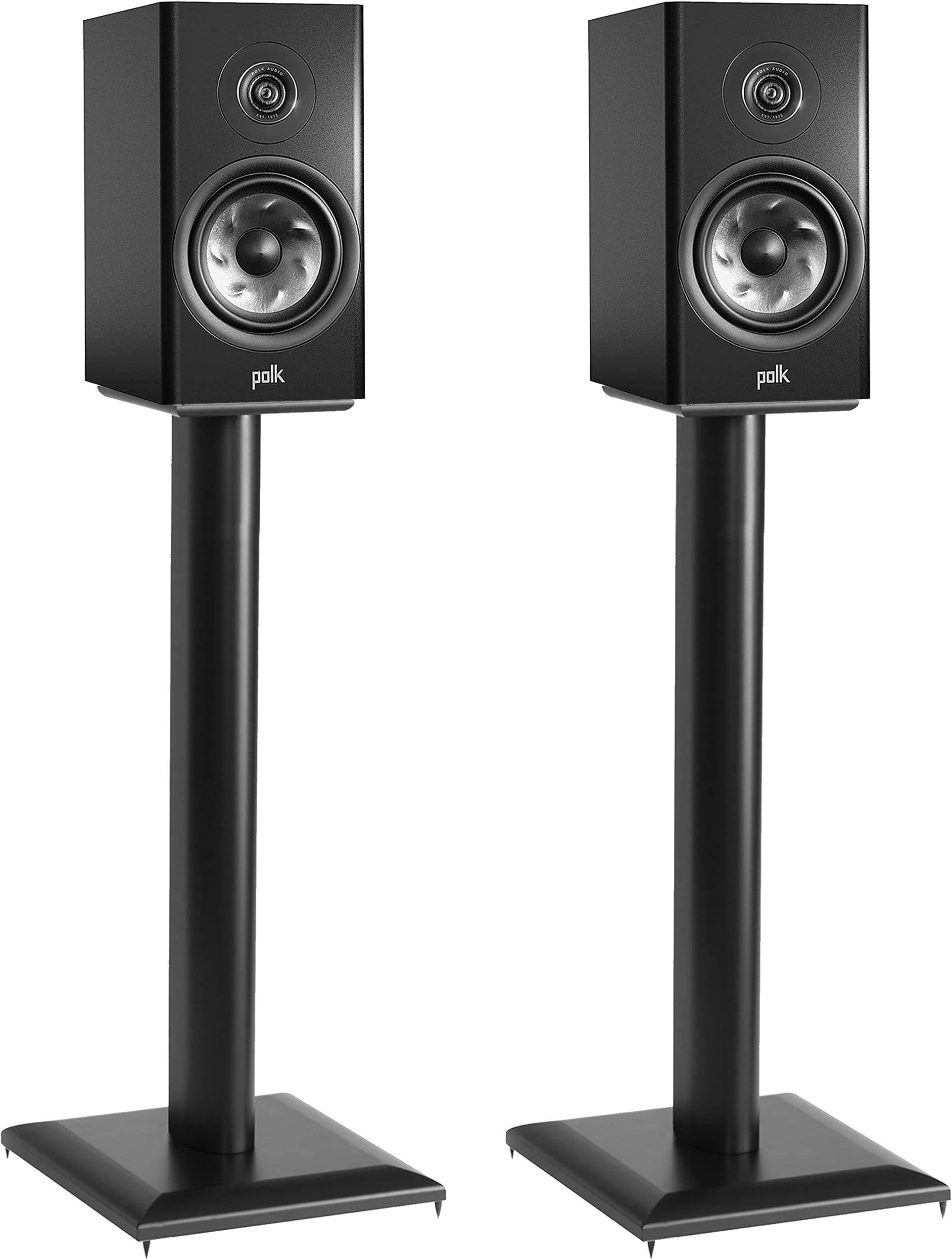 ECHOGEAR Premium Universal Floor Speaker Stands - Vibration-Absorbing ...