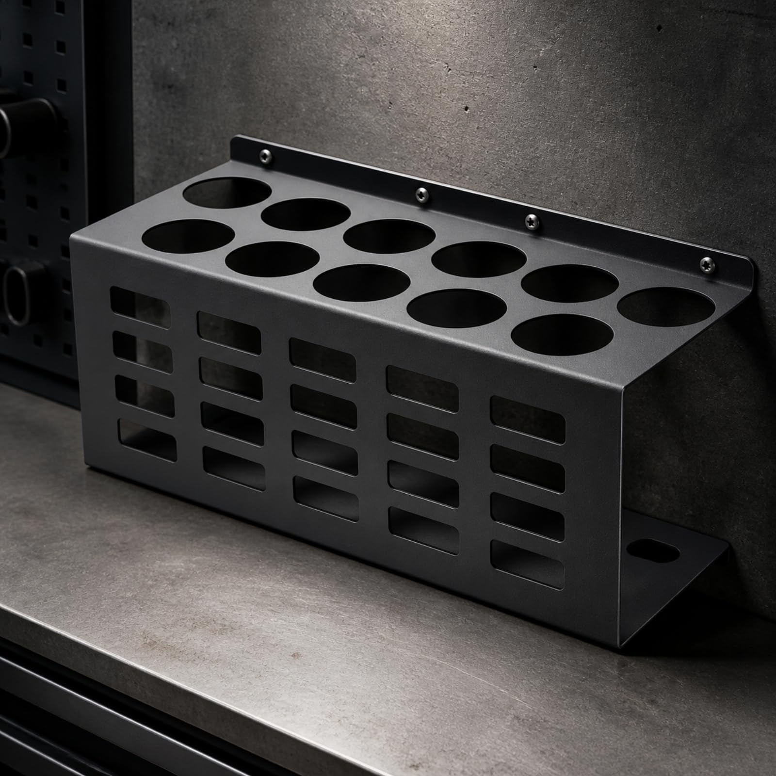 kowaku di Silicone con Design Aperto Mensola di Mastice Compatto Rack oggetti per Meccanici, Operai Edili, Officina, Garage