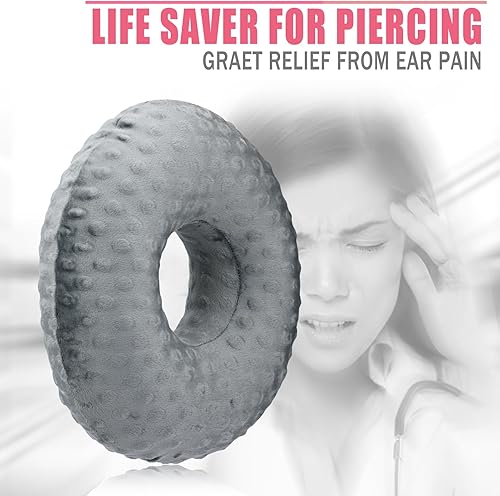 Vista 78 de Almohadas de perforación de oreja para dormir de lado con orificio para la oreja, almohadas de perforación CNH, soporte para aliviar el dolor