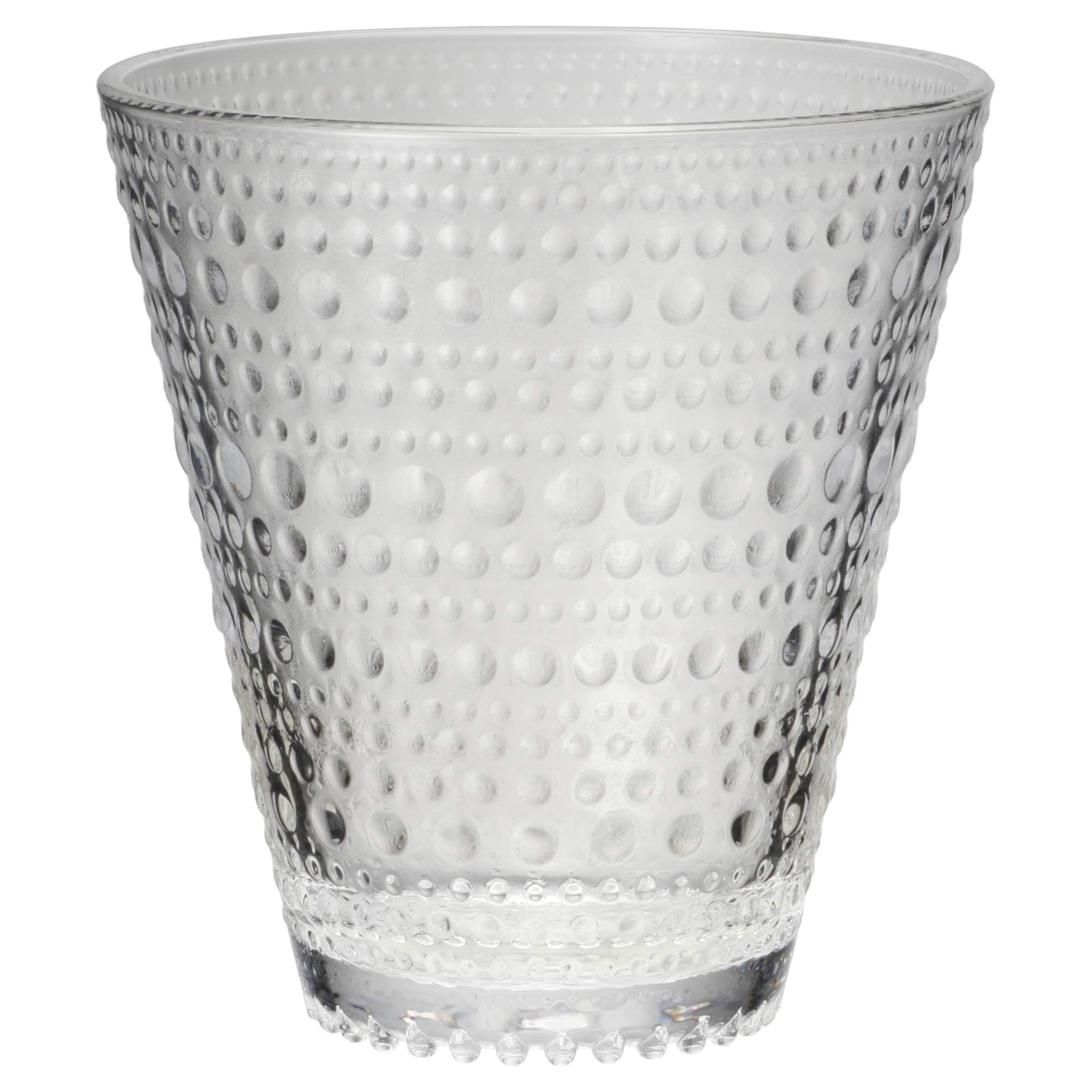 Iittala Kastehelmi Glass Tumbler, Clear, Set of Two
