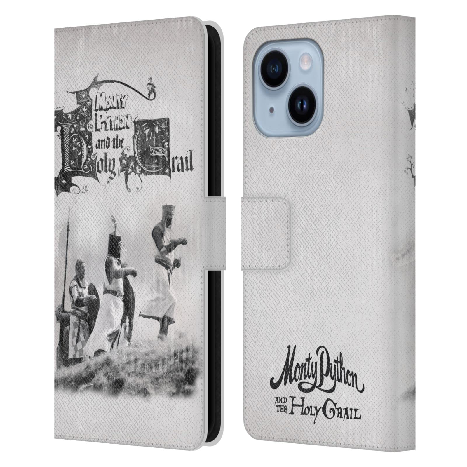 Cadeau Monty Python Saint Graal étui cuir iPhone 14 Plus Head Case