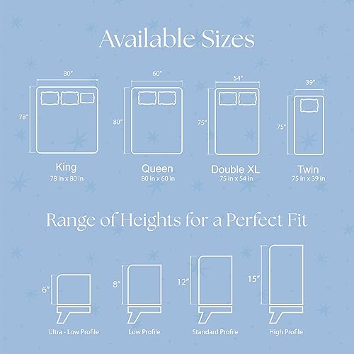 Miniatura 8 de Snuze Protector de colchón de rizo suave, tamaño Queen, funda impermeable, suave, transpirable, lavable a máquina, se adapta a colchones de hasta 20