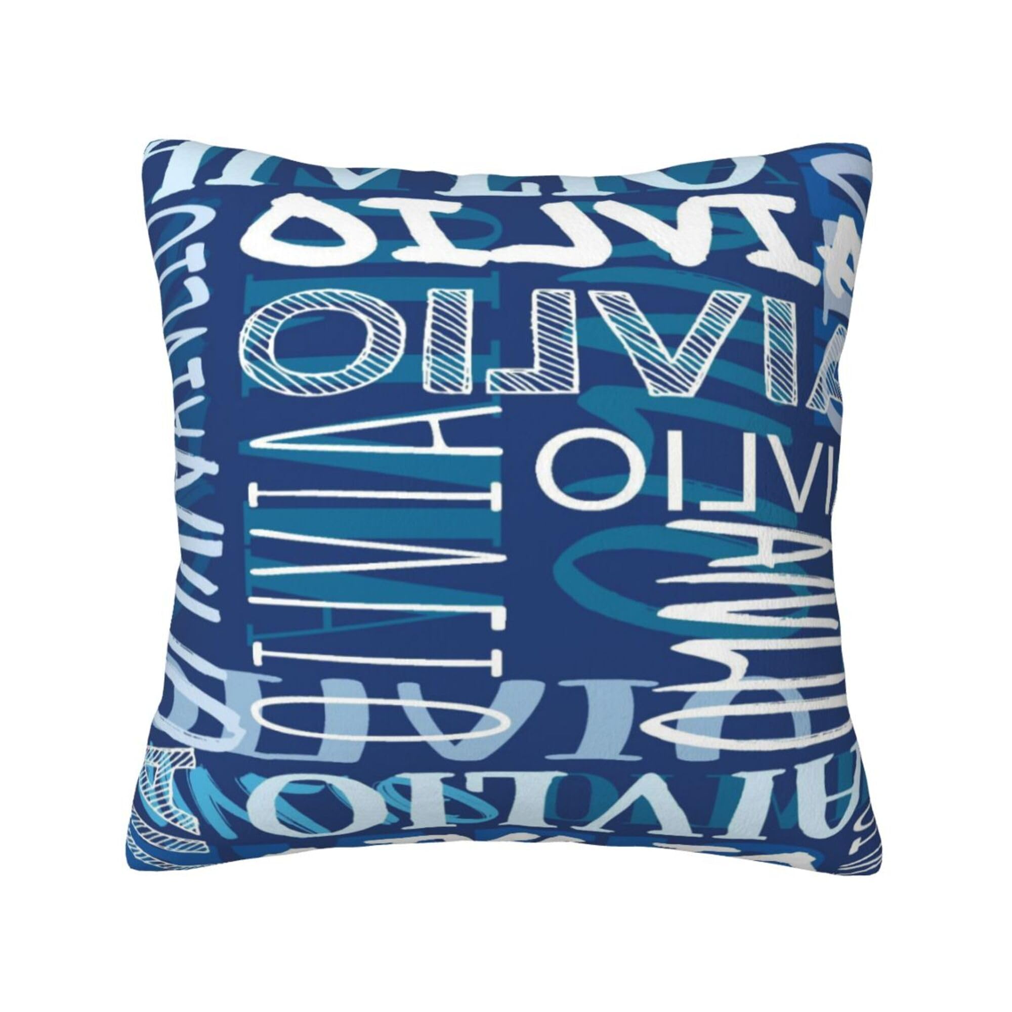 NGGBBDYGB Custom Throw Pillow 18x18 Pillow Covers Personalized Pillows With Names Custom Pillow Case