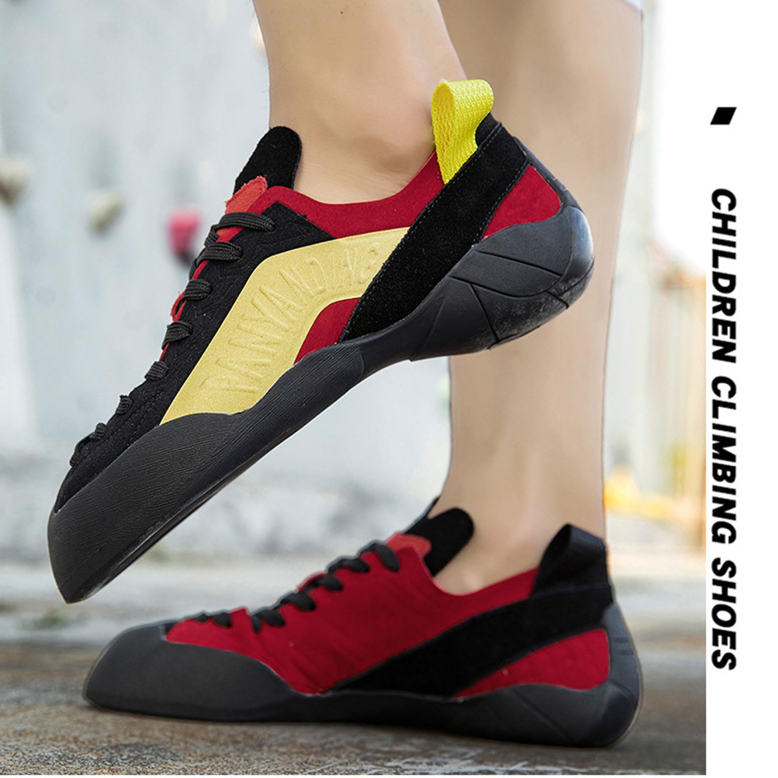 Scarpe da Arrampicata Uomo,Scarpe da Arrampicata Donna,Scarpe da Bouldering,Scarpette da Arrampicata per Adolescenti,Traspirante Antiscivolo,per Principianti E Arrampicata su Roccia Indoor