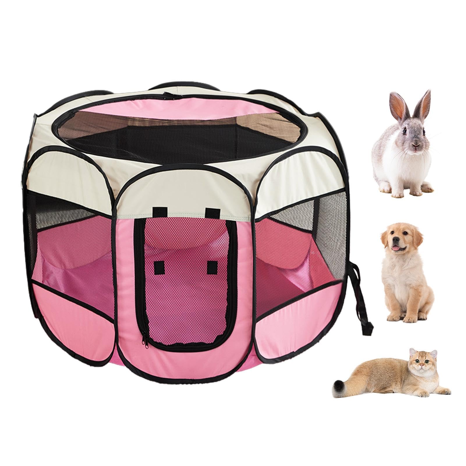 Enclos de jeu portable pour animaux fini les fuites avec ce parc