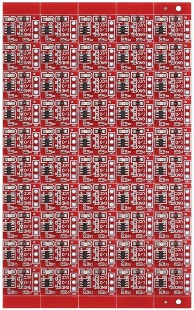 50PCS Touch Sensor Modules, TTP223 Capacitive Self-Locking Switch Buttons, Single-Channel Touch Board for DIY Electronics Interactive Control Projects