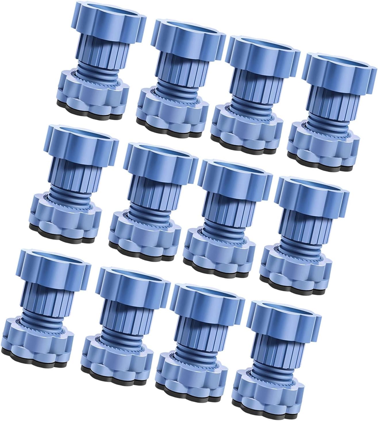 8/12Pcs Shockproof Pad Noise Reducing Feet Leg Base Mat for Washing Machine Furniture Stability Accessories Adjustable Washing Machine Leg Extender